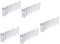 BESPORTBLE 5 Pièces Camping Pare-Brise Tente Brûleur Réchaud Cuisinier Rechargeable Four Solaire Lanterne Coupe-Vent De Camping Poêle Boîte Plaque Gril Alliage D'aluminium Silver