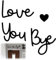 Love You Bye Above Door Sign,Loves You Bye Sign Wall Art for Hallway and Stairs,Handcrafted Wooden Script Signs,Wall Decoration Signs for Living Room Home Decoration Hallway Decor(Black)