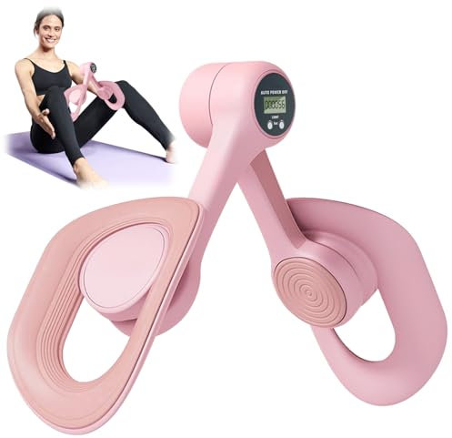 Audasi Ejercitador De Caderas, Ejercitador Muscular Muslos Internos Recuento Automático Ejercitador De Suelo Pélvico Giratorio 360°Para Mujer Ejercitador De Muslos Internos Para Gimnasio En Casa Thigh