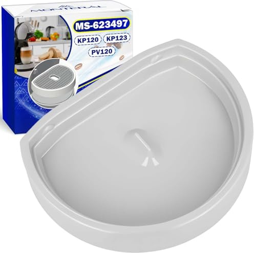 Drip Tray for Coffee Machines with Original Code MS-623497 MS623497 for Krups for Dolce Gusto Espresso Mini Me KP120 KP123 for Moulinex PV120 - Warranty 10 Years - MONTERAL