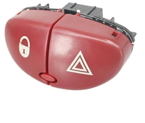 Szwaldaper Interruptor Intermitente de Advertencia de Peligro, botón de Interruptor de luz peligrosa, for Peugeot, 206 207, Citroen, C2 6554L0 96403778JK