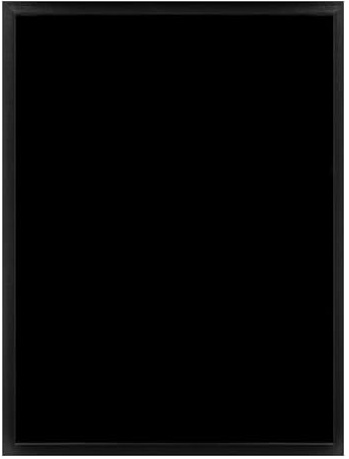 MG Design Kreidetafel aus Holz 90 x 120 cm – Robuste Wandtafel mit Schwarz Holzrahmen, leicht abwischbare Oberfläche für Zuhause Bars & Schulen