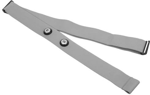 HONITANO Elastischer Sport-brustgurt Herzfrequenz-Sensor Verstellbares Nylonband Komfortabler Fitness Brustgurt für Outdoor-Training und Pulsmessung