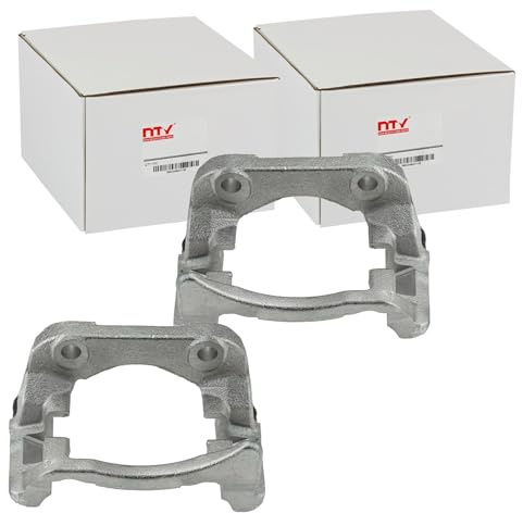 2x NTY Bremssattel Halter Träger vorne | Hzp-re-006A + Hzp-re-007A passend für Logan Sandero C