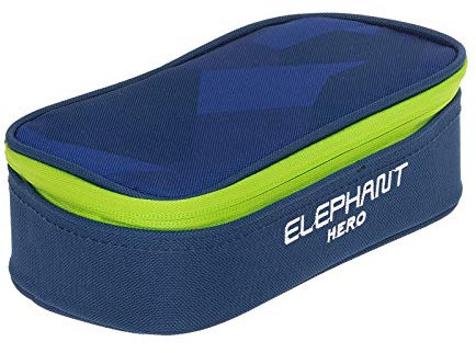 Elephant Mäppchen Jungen Mädchen Federtasche Box Hero Signature Pennal 12727 (Cyber Camo NEON)