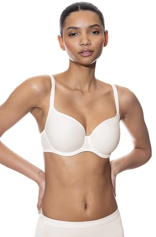 Mey Damen Spacer BH Atmungsaktiv Serie Joan | Cup mit innovativem 3D-Material, Mit Bügel, Zierträger, dreifacher Haken-Ösen-Verschluss, Elegantes Dessous-Material