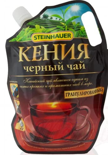 Kenianischer schwarzer Tee, granuliert 250g | Steinhauer | Schwarzer Tee Kenia mit kräftig-aromatischem Geschmack.