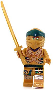 LEGO Figur Goldener Ninja Lloyd --Ninjago-- (aus 70666)