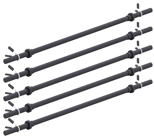 GORILLA SPORTS® Langhantel-Nackenpolster 40 cm, 3 cm, mit Klettverschluss | Schaumstoffpolster für Olympia- und Standardstangen, schützt Nacken, Schultern, Rücken und Hüfte bei Kniebeugen und Lunges