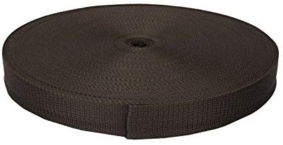 Gurtband Polypropylen 2m oder 5m lang - 32 Farben Breiten: 20mm 25mm 30mm 40mm 50 mm (173 Khaki)