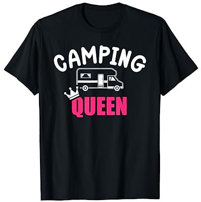 Camping queen Königin Wohnmobil T-Shirt