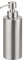 Sinolofty 250ml Distributeur de Savon Liquid de Lotion Liquide Vaisselle Shampoing pour Cuisine Salle de Bain en Acier Inoxydable Cylindrique