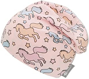 Sterntaler Mädchen eenhoorn Beanie M tze, Rosa, 53 EU
