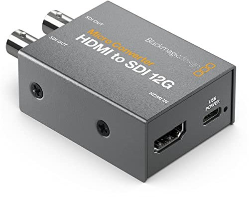 Blackmagic Design Micro Converter HDMI to SDI 12G PSU (BM-CONVCMIC/HS12G/WPSU)