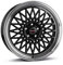 Borbet Felge B 8x17 ET40 5x100 black rim polished B 80740100557,1BRP