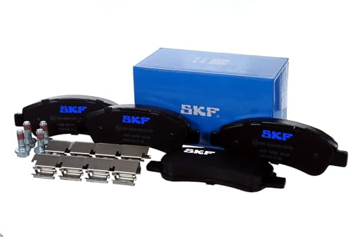 SKF Scheibenbremse Bremsbelag mit Zubehör VKBP 90045-4er Set - Position Hinterachse Höhe 77 mm Länge 170 mm Breite 81 mm Dicke 18,8 mm - OE Qualität