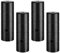 4 Pièces Repose Pied Velo, PARFCO Universelles Cale Pied Velo, Antidérapants Pegs VTT, Repose Pied Vélo Arriere Conduite Confortable et Sûre