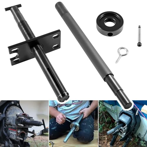 bonbo Gimbal Bearing Installer, 6Pcs Powersports Tool Sets for Alpha, Alpha 1, MR, Bravo, OMC, Volvo, Yamaha Sterndrive Engine Alignment, Carbon Steel, Corrosion Resistant