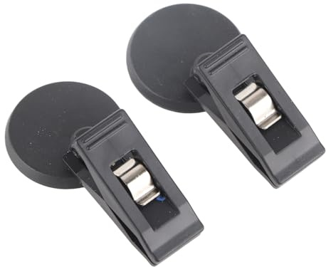 KENANLAN 2 x Auto-Notizblock-Halter, Auto-Notizblock-Clip, Auto-Ticket-Halter, Saugnapf, Parkscheinhalter mit Saugnapf