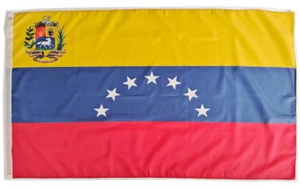 Bandera de Venezuela 7 estrellas150X90 CM, bandera Venezuela