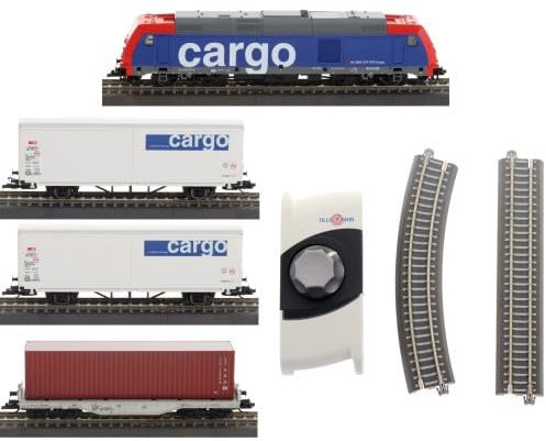 Tillig 01501 Einsteigerset-Güterzug mit Bettungsgleisoval der SBB, Ep. VI