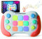 Azyh Fast Push Game Fidget Toys Handle, Upgraded Flashing Quick Press Games Pro für Kinder, Speed Push Light Up Fidget Game, pädagogische Handheld-Konsole Gamepad Spielzeug für Jungen, Mädchen, Teens