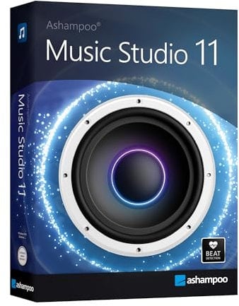 Music Studio 11 - Music software to edit, convert and mix audio files - Eight music programs in one for Windows 11, 10