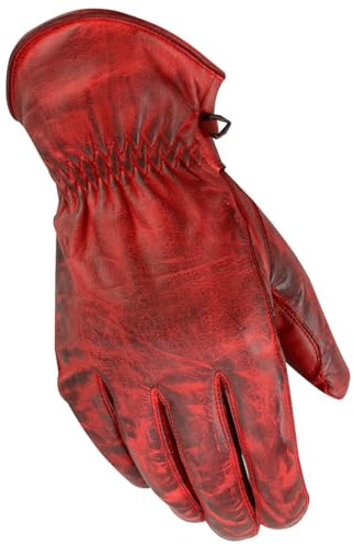 WMW WALI MOTO WEAR Motorradhandschuhe Leder Sommer Motorrad Handschuhe Custom Chopper Leder Handschuhe Herren Motorrad Handschuhe Biker Handschuhe