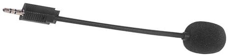 JSGHGDF Microphone de jeu amovible de 3,5 mm pour casques Rig700 avec filtre en mousse, medium, M