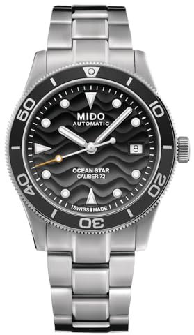 MIDO Ocean Star 39 - Orologio Automatico Svizzero Uomo & Donna - Quadrante Argento - Cassa 39mm - M0269071106100, Argento, moderno