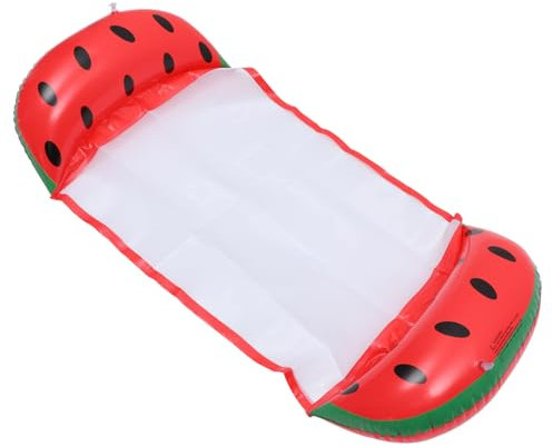 YARNOW 1Pieza Colchoneta Inflable De PVC para Piscina con Único para Relax Agua y Portátil De Almacenar