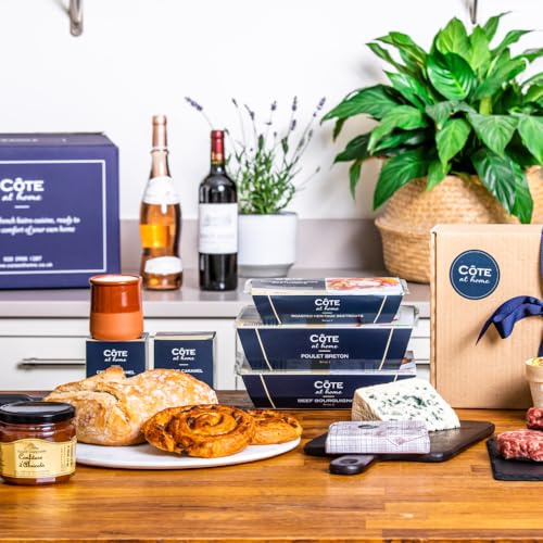 Red Letter Days Meal Delivery Box - Côte at Home Steak Date Night for Two People, Three-Course Meal Prepped & Ready to Cook
