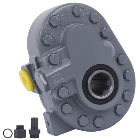 GKSNCJSMF Hydraulische Zapfwellenpumpe 7,4 GPM, Hydraulikmotor 540 U/min 2500 PSI, hydraulische Zapfwellenpumpe SAE 16 Einlass und SAE 12 Auslass für Kippanhänger, Holzspalter und Scherenhebebühne