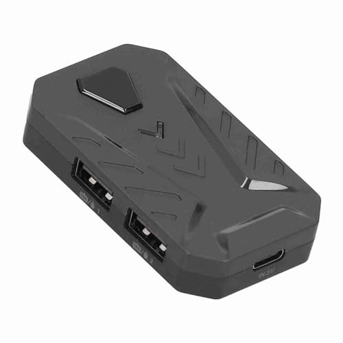 Bluetooth Keyboard Mouse Converter Adapter Bluetooth 5.2 No Delay with Adjustable Stand Fast Charging for HarmonyOS Mobile Gaming (Mix Pro comes standard)