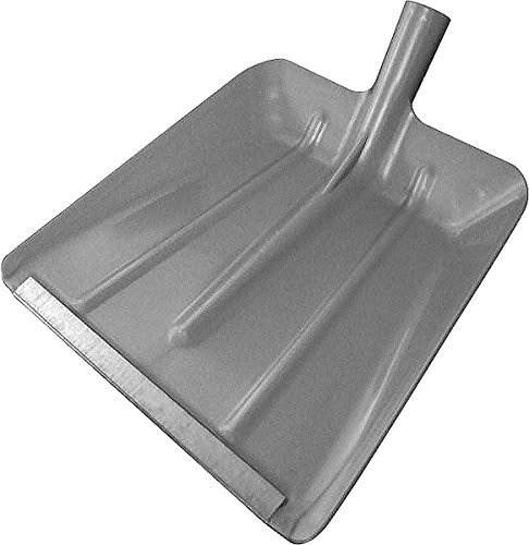 GELLE Stall-Max Schaufel, Schwarz, Kunststoff, Flat Shovel