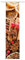 gardinen-for-life Flächenvorhang Motiv: Zimt | Maß: breit 60 cm x hoch 245 cm | Schiebegardine | Weihnachtsmotiv - Schiebevorhang mit Zubehör!