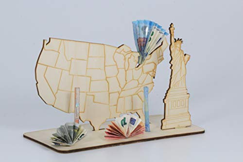 Geldgeschenk, USA, Reisen, Urlaub, Gutschein