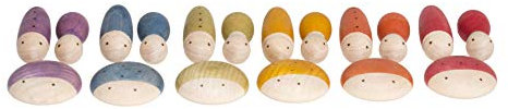 Grapat Insektenfigur - Insekten - Holz - Tierthema mit Marienkäfer