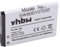 vhbw Akku kompatibel mit Stier Kapselgehörschutz FM Radio, Bluetooth, AUX Gehörschutz (900mAh, 3,7V, Li-Ion)