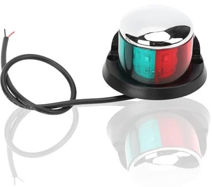 Bootsnavigationslichter, 12v Marine LED Boot Navigationslichter Wasserdichte Marine Navigationslampe Marine Boot, 12 V Grün Und Rot Marine Boot Yacht LED Licht Signalleuchte Port Seitenbogen Licht