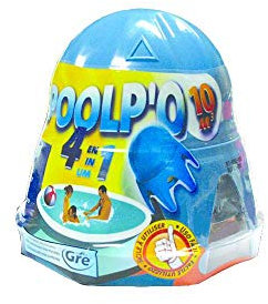 Gre 08012L - Poolp'o pour Piscines 0-10 m3, Traitement Tout en Un Blanche
