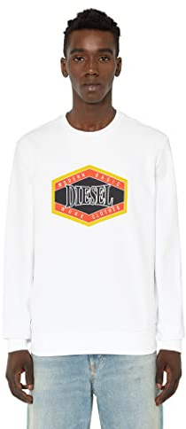 Diesel_S-GINN-K27 FELPA_SWEATSHIRT_Weiß_XL