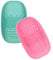 2 Pcs Makeup Brush Cleaner Silicone Mat for Cleaning Brushes