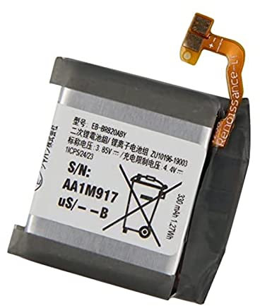 Zgszmall Replacement Battery Compatible With Samsung Galaxy Watch Active 2 EB-BR820ABY SM-R820 R825 SM-R825 GH43-04966A