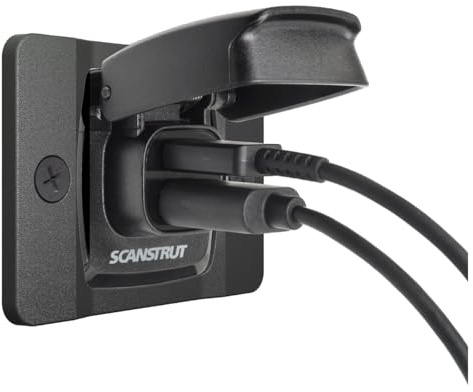 Scanstrut ROKK Flip Pro USB Charger – IPX4 Waterproof Dual USB-A & USB-C Fast Charging Port with Front-Fit Bezel | 12/24V Marine & RV Power Socket