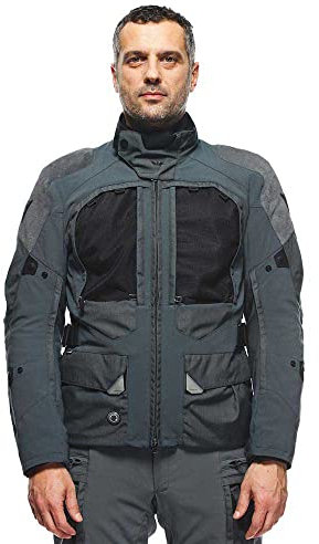 Dainese Motorradjacke Springbok 3L Absolute Shell wasserdichte Touringjacke, IRON-GATE/IRON-GATE, 56