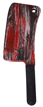 Woaikeyu Bloody Halloween Axe Saw Cleaver And Other Halloween Props Party Decoration Set For Halloween Decoration And Chunky Costume. Party Decorations for Adults Bundle (A-A, One Size)
