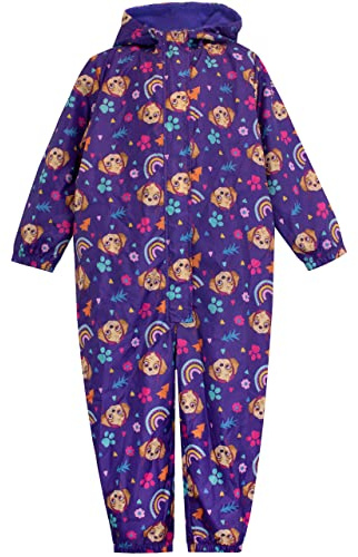 Paw Patrol Puddle Suit | All in One Waterproof for Kids | Girls Rain Suit