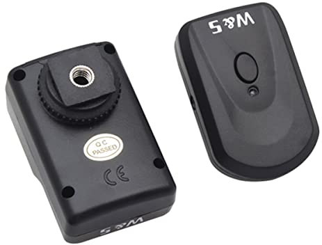 Mobestech Wireless Flash Trigger Set 16 Channels Transmitter Receiver 100ft Range 1/250s High-Speed Sync Hot Shoe Compatible