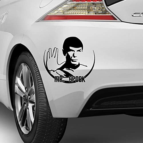myrockshirt Spock Gruss Hand Finger gespreizt Spok Aufkleber Sticker Autoaufkleber Größe & Farbe wählbar